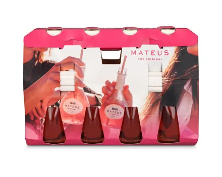 Vinho do Portugal Rosé Mateus 4x18.7cl – Roséwein, Portugal