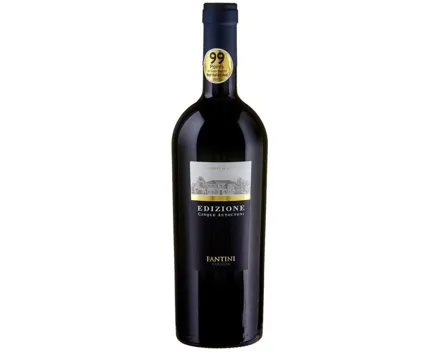 Vino Rosso d’Italia Edizione Cinque Autoctoni Fantini Farnese (2021) – Rotwein, Italien (0.75l)