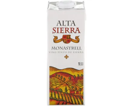Vino Tinto de España DOP Jumilla Alta Sierra Monastrell – Rotwein, Spanien (1l)
