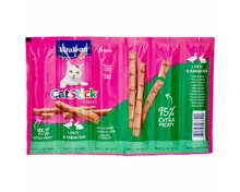 Vitakraft Cat-Stick Katzensnack Ente & Kaninchen 6 Stück