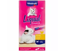 Vitakraft Liquid-Katzensnack Huhn 6 Stück