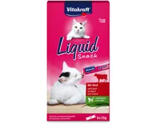 Vitakraft Liquid-Katzensnack Rind 6 Stück