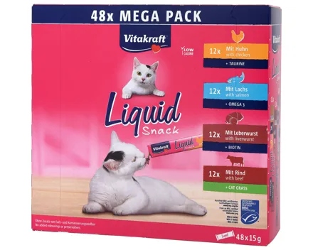 Vitakraft Liquid Snack 48 x 15 g