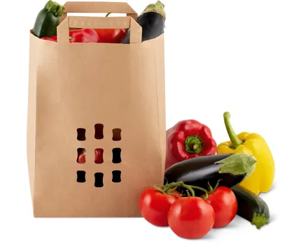 Vitamin-Tasche mit Ratatouille-Gemüse, zum Selberfüllen