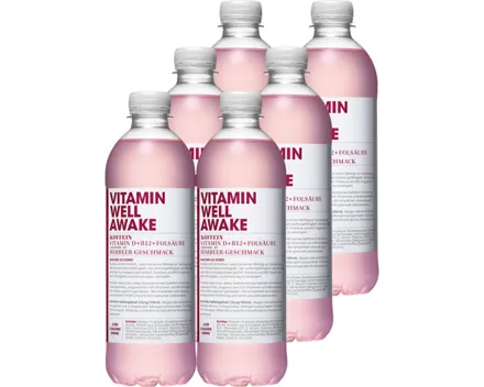 Vitamin Well Awake 6x50cl