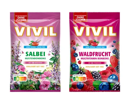 Vivil Bonbons ohne Zucker