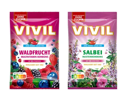 Vivil Bonbons ohne Zucker