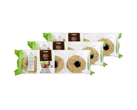 Vogelnestli 9 Stück 3x 225g