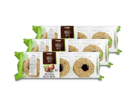 Vogelnestli 9 Stück 3x 225g