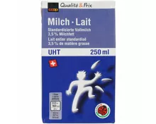 Vollmilch UHT 3.5% IP-Suisse