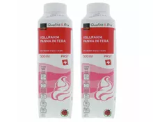 Vollrahm 35% Milchfett pasteurisiert IP-Suisse 2x 500ml