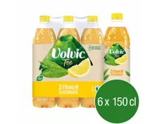 Volvic Schwarztee mit Zitronengeschmack 6x150cl