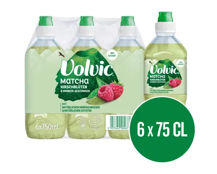 Volvic Tea Matcha 6x75cl