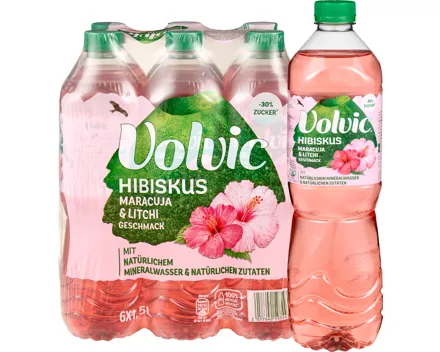 Volvic Tee Hibiskus