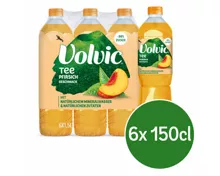 Volvic Tee mit Pfirsich-Geschmack 6x150cl