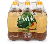 Volvic Tee mit Pfirsich-Geschmack 6x75cl