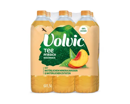 Volvic Tee Pfirsich