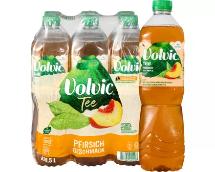 Volvic Tee Pfirsich