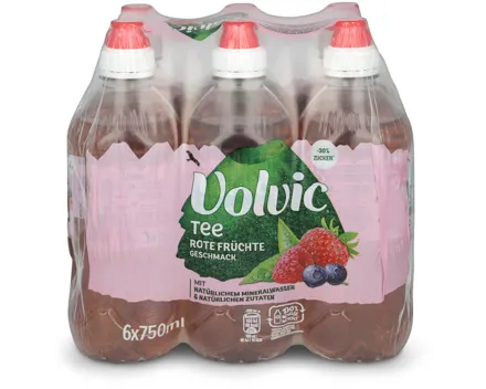 Volvic Tee rote Früchte 6x75cl
