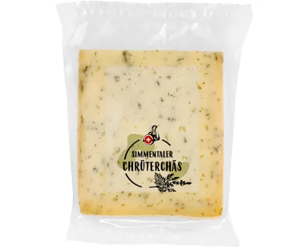 Vom Chäser Simmentaler Chrüterchäs