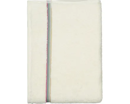 Vossen Duschtuch 70 x 140 cm mit Flachbordüre offwhite