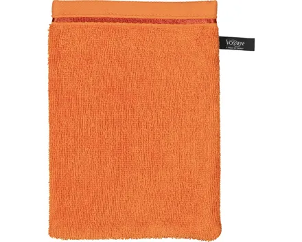 Vossen Waschhandschuh 16 x 22 cm orange