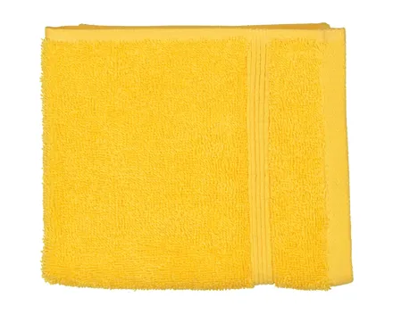 Vossen Waschlappen Frottee 30 x 30 cm gelb