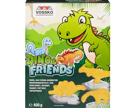 Vossko Chicken Nuggets Dino & Friends