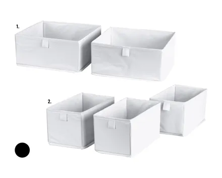 W5 Aufbewahrungsboxen-Set