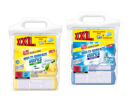 W5 Feuchte Allzwecktücher XXL
