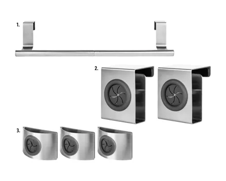 W5 Geschirrtuchhalter/-Set