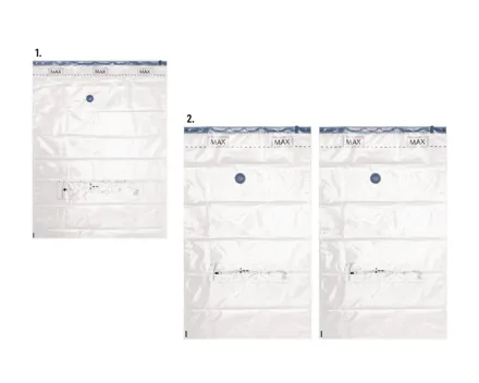 W5 Vakuum-Aufbewahrungsbeutel/-Set, 2-tlg.