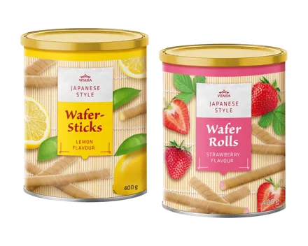 Waffelröllchen