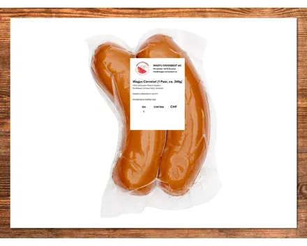 Wagyu Cervelat (Aktion nur in der Deutschschweiz gültig)