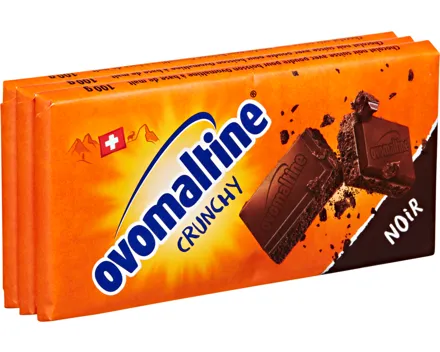 Wander Ovomaltine Crunchy Tafelschokolade Dunkel