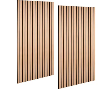 Wandpaneele Lines 2er-Set MDF Eiche Artisan