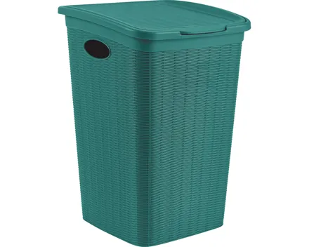 Wäschekorb Elegance grün, 50 l