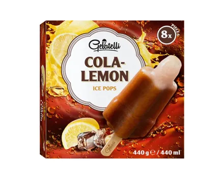 Wassereis Cola-Lemon