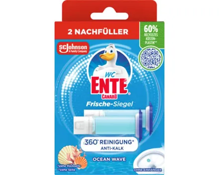 WC Ente Frische-Siegel Refill Marine 2 x 36 ml