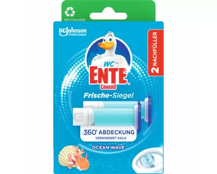 WC Ente Frische-Siegel Refill Marine 2 x 36 ml