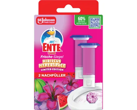 WC Ente Frisches Nachfüller Hibiskus 2 x 36ml