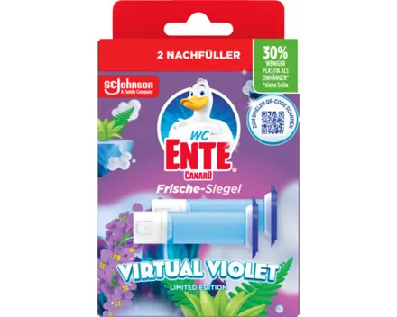 WC Ente Frisches Ref Virtual Violett 2 x 36 ml