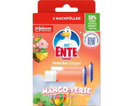 WC Ente Frisches Refill Mango Verse 2 x 36 ml