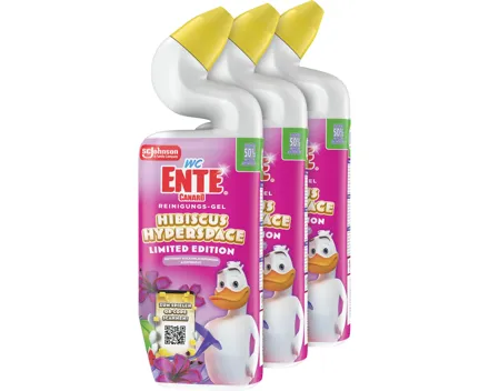 WC Ente Gel Hibiskus 3 x 750 ml
