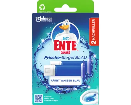 WC Ente Nachfüller Azure 2x 36 ml