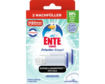 WC Ente Nachfüller Eukalyptus 2 x 36 ml