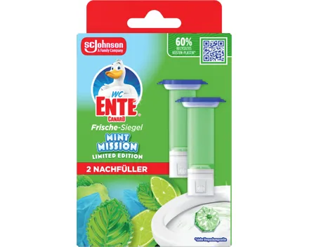 WC Ente Nachfüller Mint Mission 2 x 36 ml