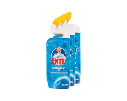 WC Ente Reinigungs-Gel Trio