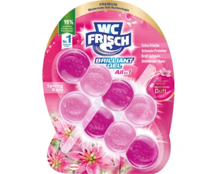 WC Frisch Einhänger Brillant Spring Rain 2 x 42 g