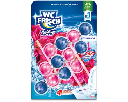 WC Frisch Kraft Aktiv Blütenfrische 3x50g